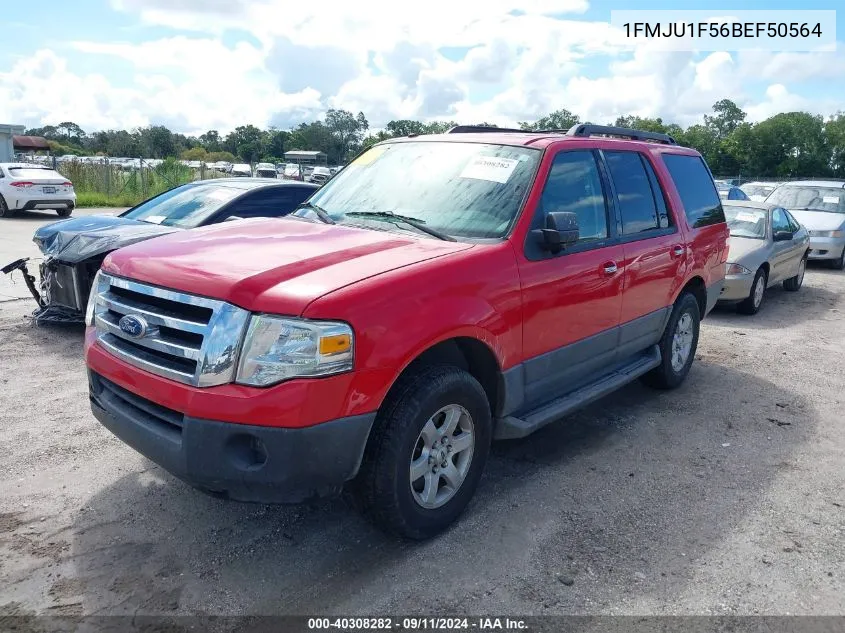 2011 Ford Expedition Xl VIN: 1FMJU1F56BEF50564 Lot: 40308282