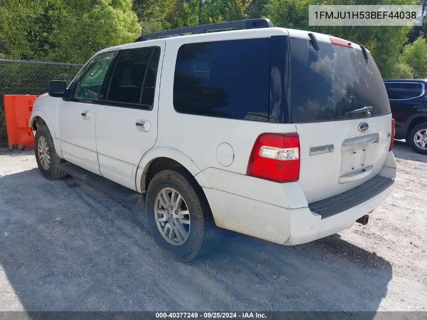 2011 Ford Expedition Xlt VIN: 1FMJU1H53BEF44038 Lot: 40377249