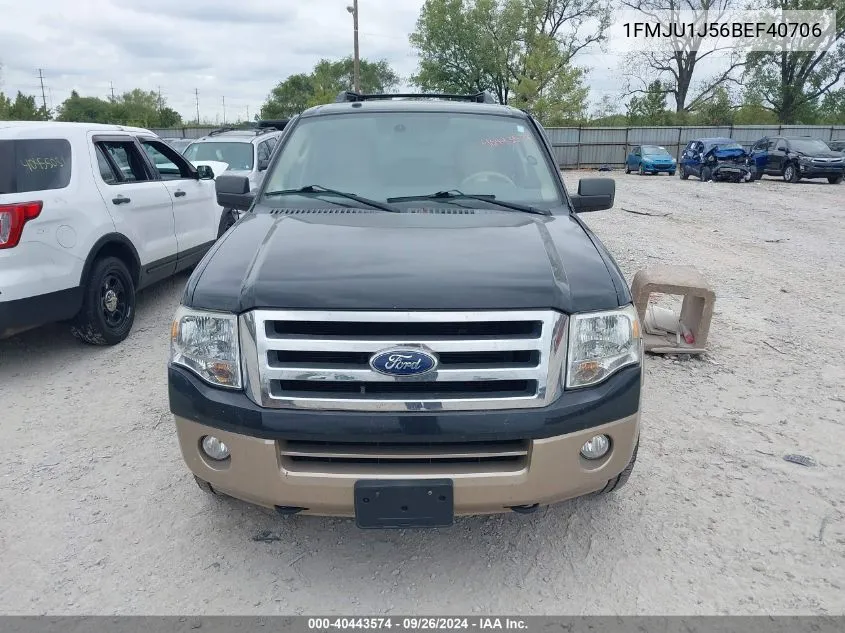 2011 Ford Expedition Xlt VIN: 1FMJU1J56BEF40706 Lot: 40443574