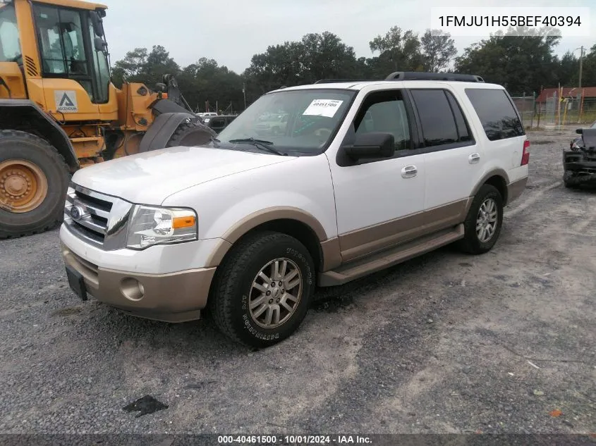 2011 Ford Expedition Xlt/King Ranch VIN: 1FMJU1H55BEF40394 Lot: 40461500