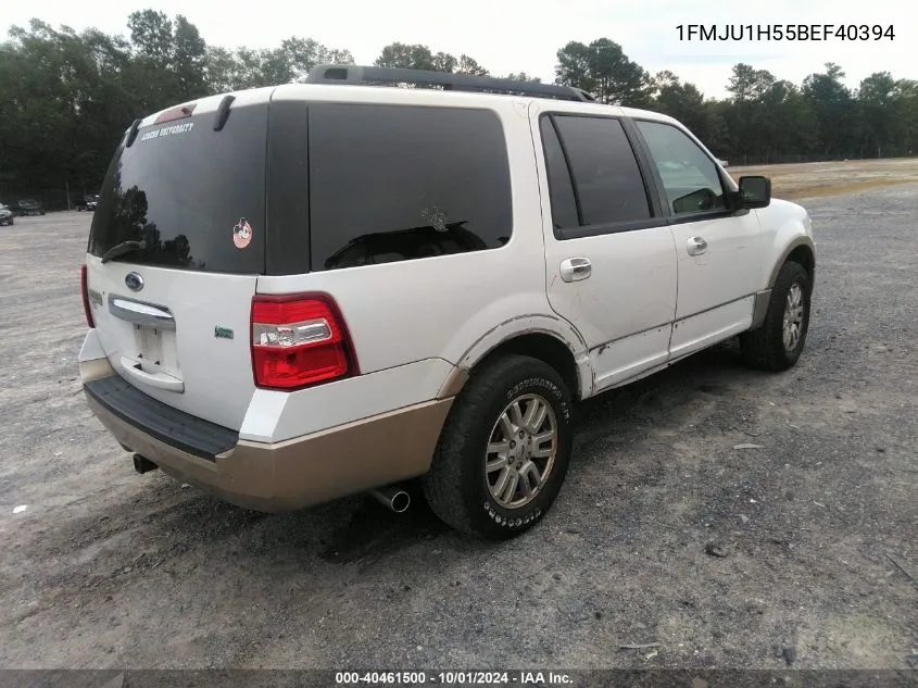 2011 Ford Expedition Xlt/King Ranch VIN: 1FMJU1H55BEF40394 Lot: 40461500