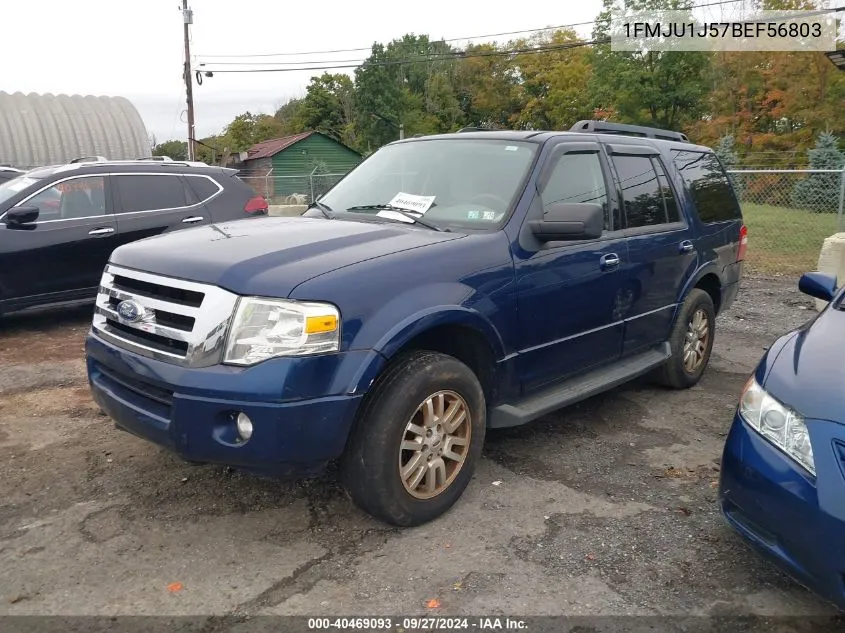 2011 Ford Expedition Xlt VIN: 1FMJU1J57BEF56803 Lot: 40469093