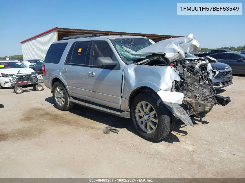 2011 Ford Expedition Xlt VIN: 1FMJU1H57BEF53549 Lot: 40469207