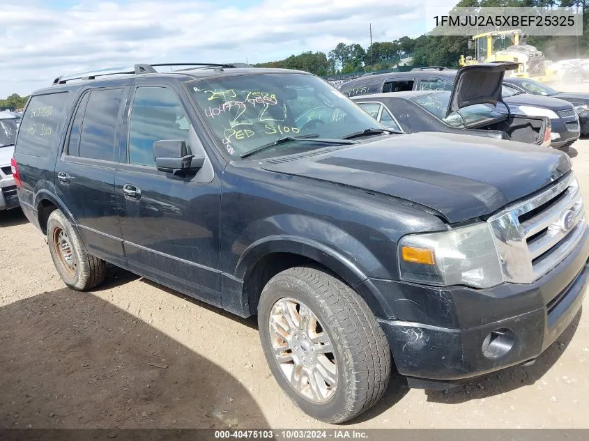 2011 Ford Expedition Limited VIN: 1FMJU2A5XBEF25325 Lot: 40475103