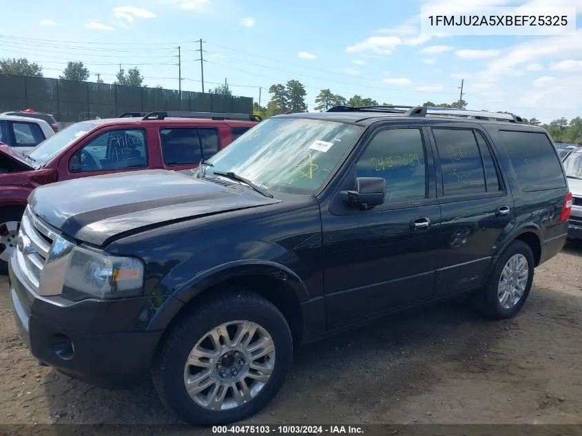 2011 Ford Expedition Limited VIN: 1FMJU2A5XBEF25325 Lot: 40475103