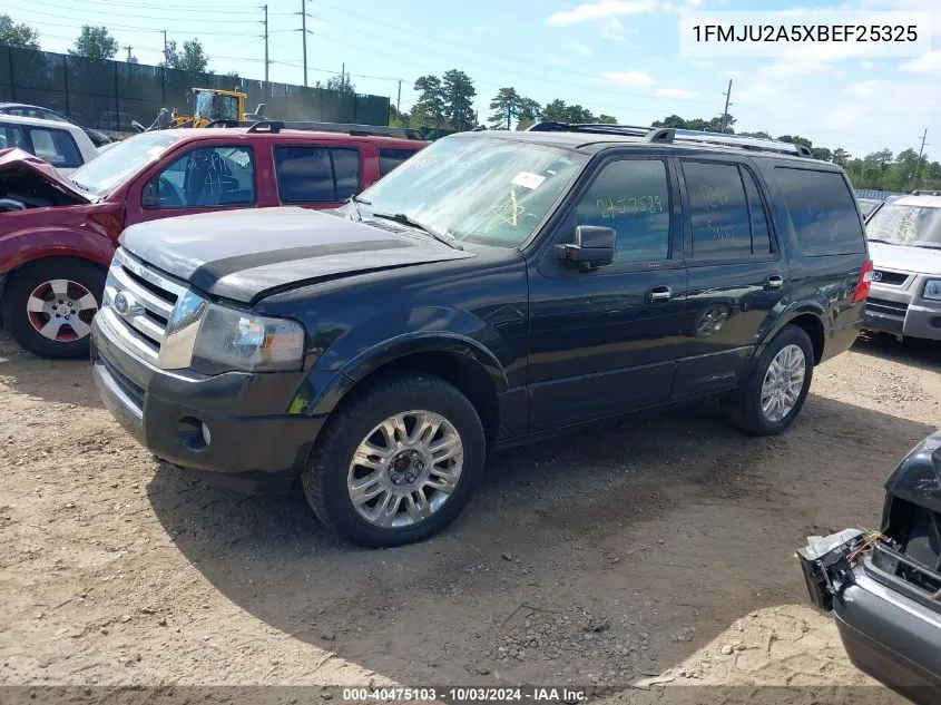 2011 Ford Expedition Limited VIN: 1FMJU2A5XBEF25325 Lot: 40475103