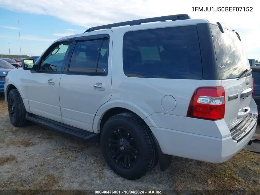 2011 Ford Expedition Xlt VIN: 1FMJU1J50BEF07152 Lot: 40476851