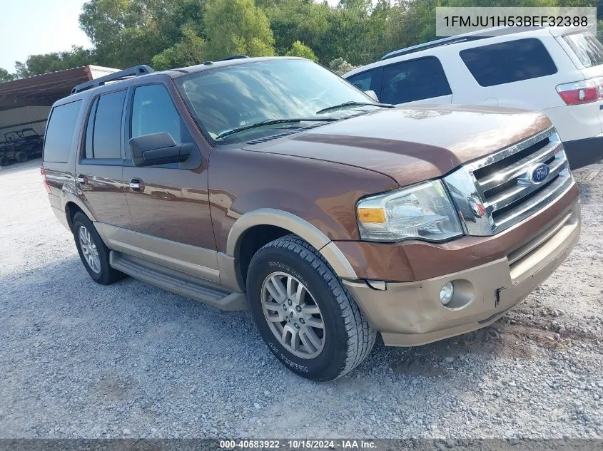 2011 Ford Expedition Xlt VIN: 1FMJU1H53BEF32388 Lot: 40583922