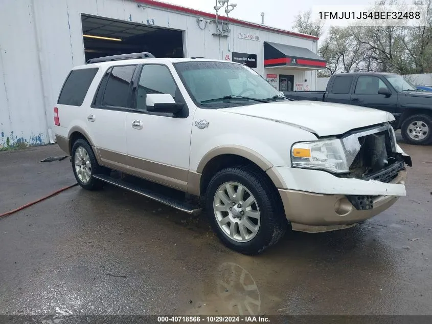 2011 Ford Expedition King Ranch VIN: 1FMJU1J54BEF32488 Lot: 40718566