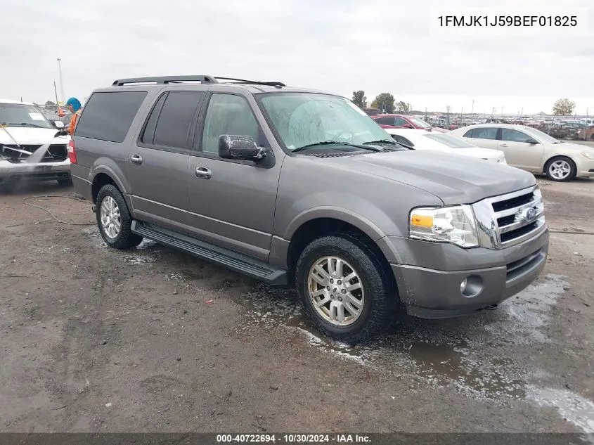 2011 Ford Expedition El Xlt VIN: 1FMJK1J59BEF01825 Lot: 40722694