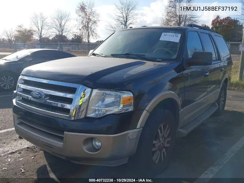 2011 Ford Expedition Xlt VIN: 1FMJU1J58BEF37192 Lot: 40732238