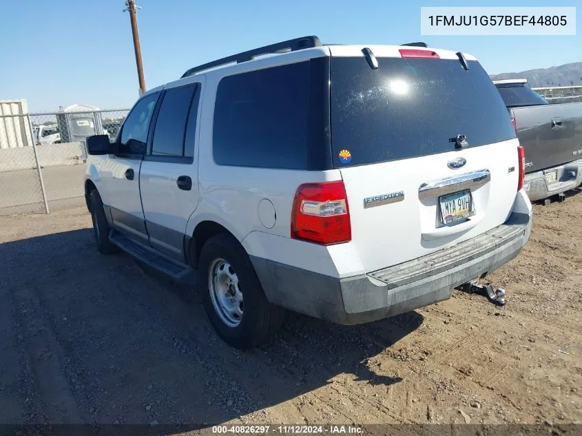 2011 Ford Expedition Xl VIN: 1FMJU1G57BEF44805 Lot: 40826297