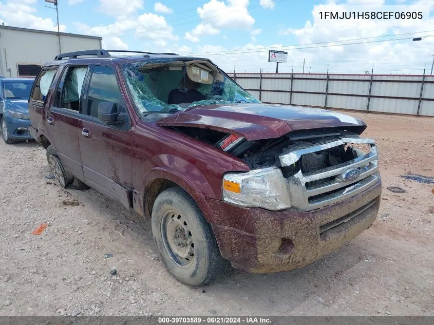 2012 Ford Expedition Xlt VIN: 1FMJU1H58CEF06905 Lot: 39703589