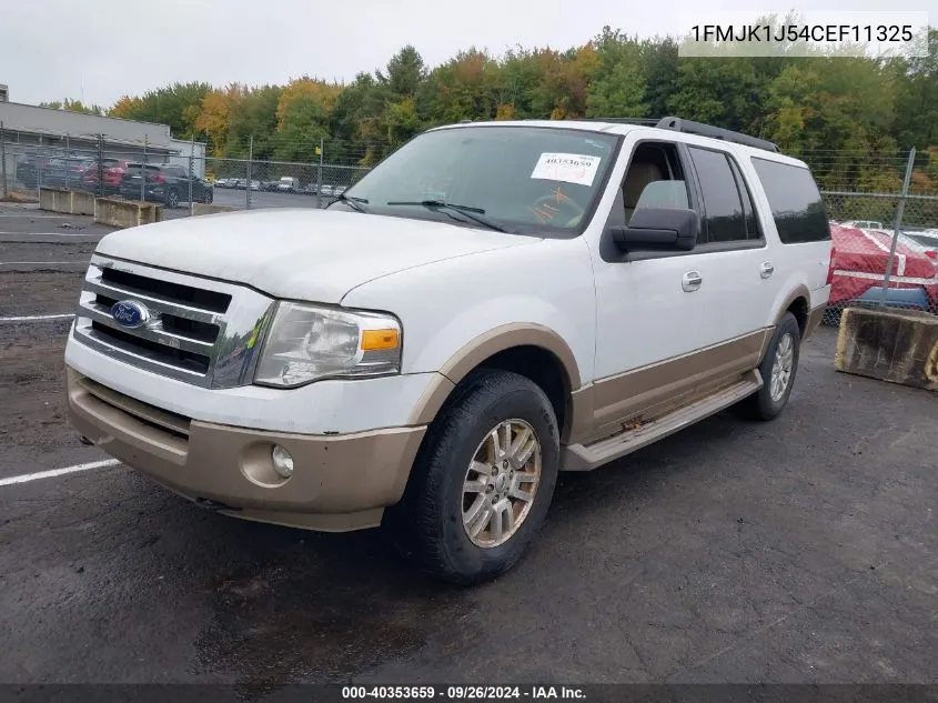 2012 Ford Expedition El Xlt VIN: 1FMJK1J54CEF11325 Lot: 40353659