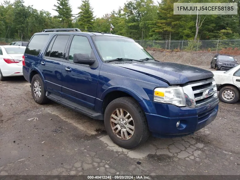 2012 Ford Expedition Xlt VIN: 1FMJU1J54CEF58185 Lot: 40412245