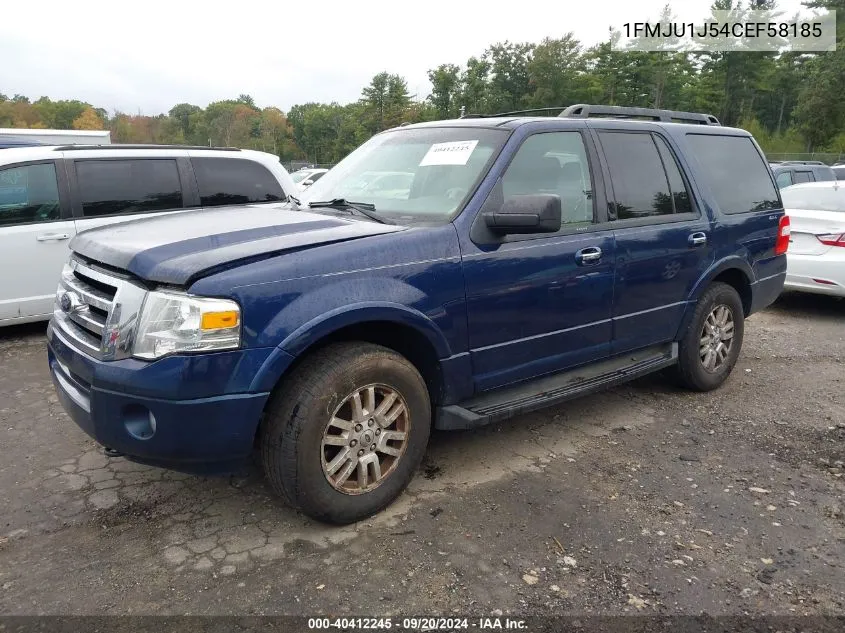 2012 Ford Expedition Xlt VIN: 1FMJU1J54CEF58185 Lot: 40412245