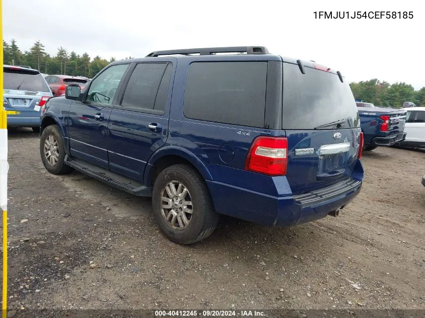 2012 Ford Expedition Xlt VIN: 1FMJU1J54CEF58185 Lot: 40412245