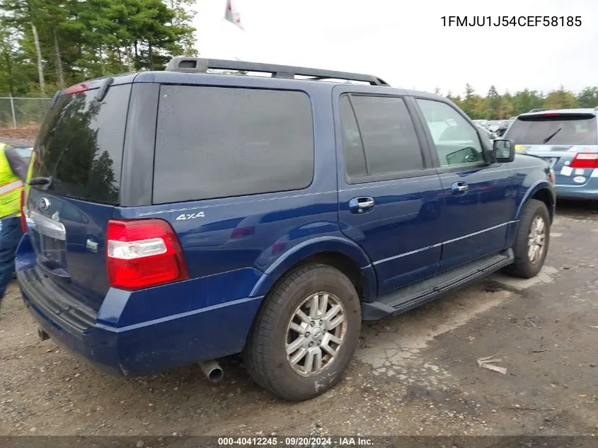 2012 Ford Expedition Xlt VIN: 1FMJU1J54CEF58185 Lot: 40412245