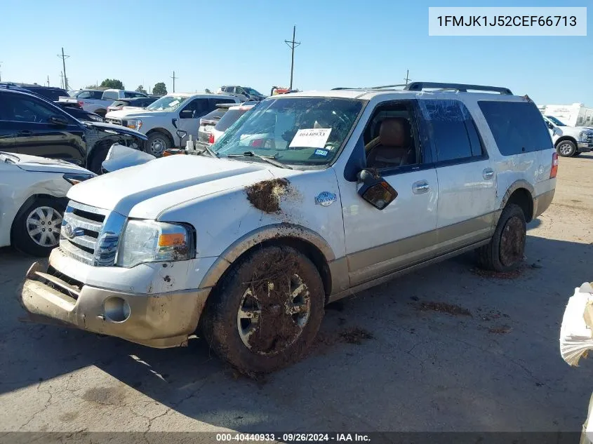 2012 Ford Expedition El Xlt/El King Ranch VIN: 1FMJK1J52CEF66713 Lot: 40440933