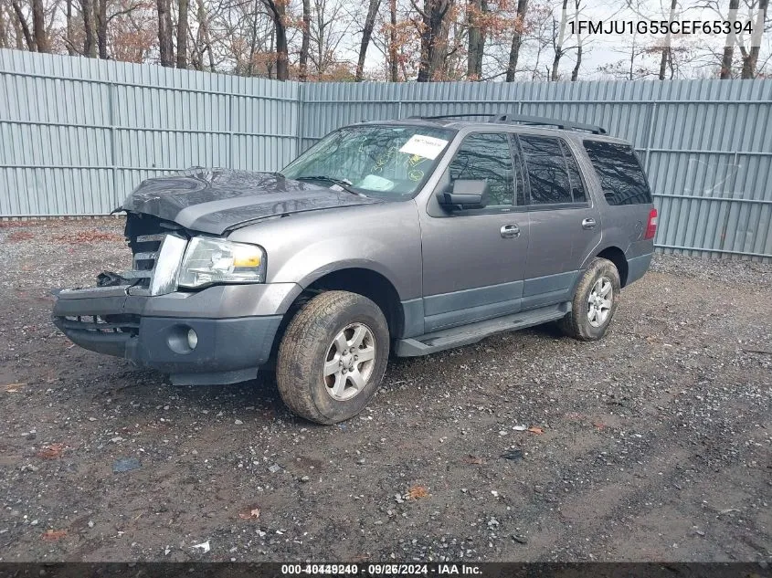 2012 Ford Expedition Xl VIN: 1FMJU1G55CEF65394 Lot: 40449240