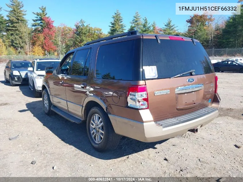 2012 Ford Expedition Xlt VIN: 1FMJU1H51CEF66332 Lot: 40632841