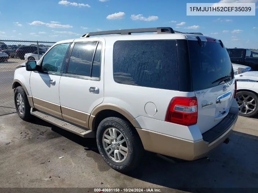 2012 Ford Expedition Xlt VIN: 1FMJU1H52CEF35039 Lot: 40691158