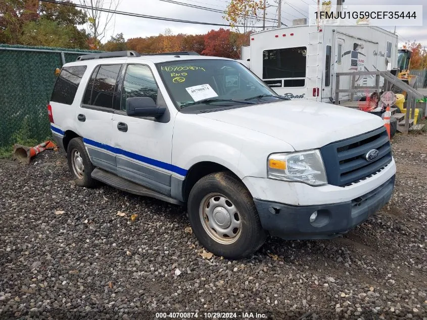 2012 Ford Expedition Xl VIN: 1FMJU1G59CEF35444 Lot: 40700874