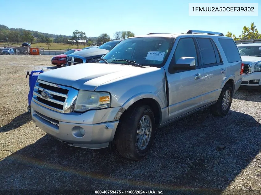 2012 Ford Expedition Limited VIN: 1FMJU2A50CEF39302 Lot: 40759475