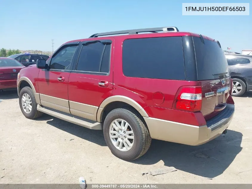 1FMJU1H50DEF66503 2013 Ford Expedition Xlt