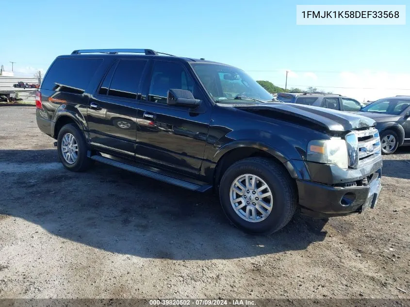 1FMJK1K58DEF33568 2013 Ford Expedition El Limited