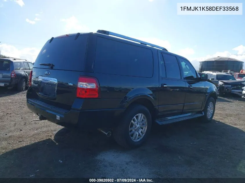 1FMJK1K58DEF33568 2013 Ford Expedition El Limited