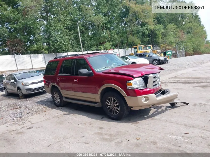 2013 Ford Expedition Xlt VIN: 1FMJU1J5XDEF63361 Lot: 39935331