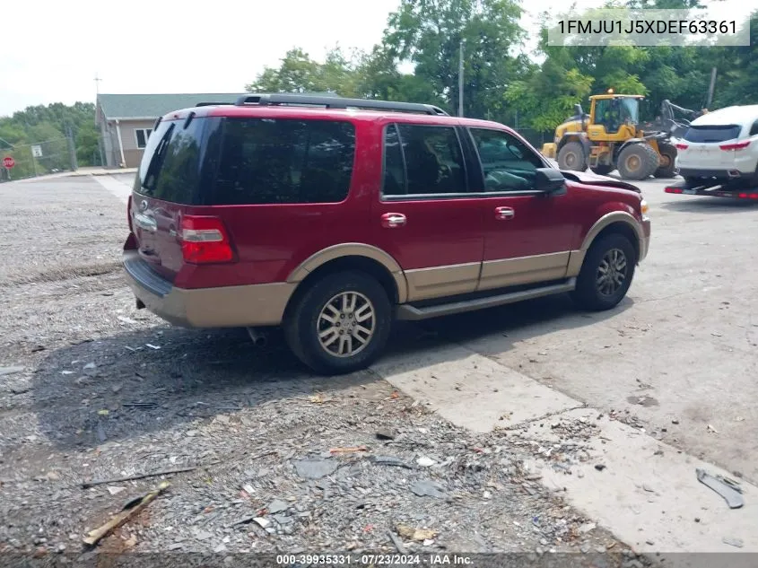 2013 Ford Expedition Xlt VIN: 1FMJU1J5XDEF63361 Lot: 39935331