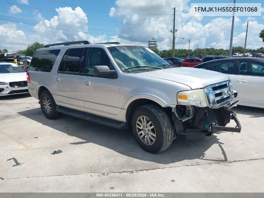 2013 Ford Expedition El Xlt VIN: 1FMJK1H55DEF01068 Lot: 40236411