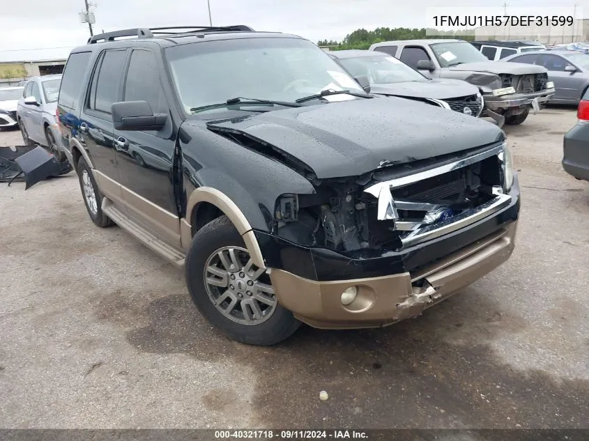 2013 Ford Expedition Xlt/King Ranch VIN: 1FMJU1H57DEF31599 Lot: 40321718