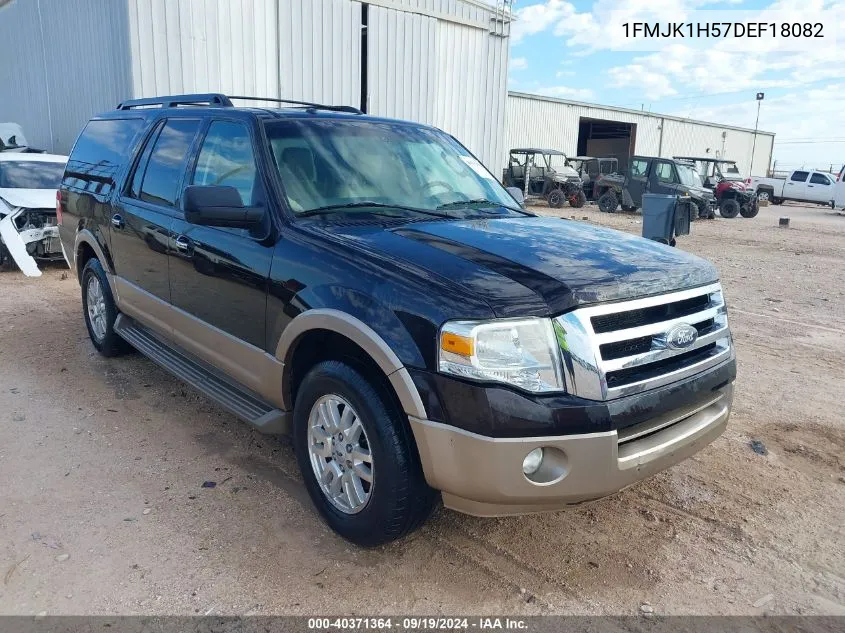 2013 Ford Expedition El Xlt VIN: 1FMJK1H57DEF18082 Lot: 40371364