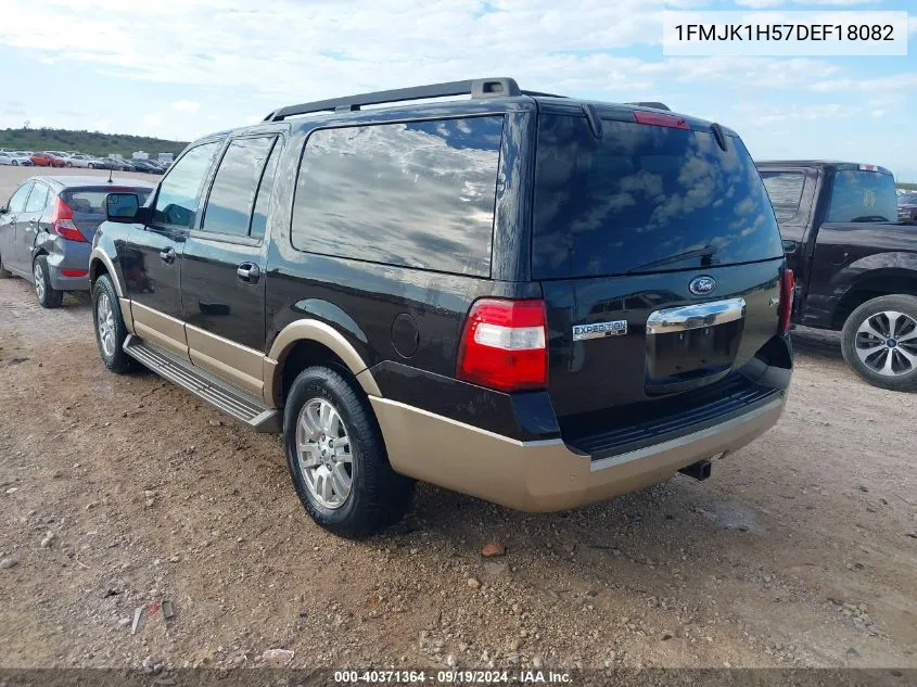 2013 Ford Expedition El Xlt VIN: 1FMJK1H57DEF18082 Lot: 40371364