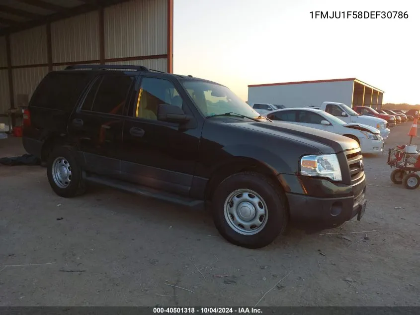 2013 Ford Expedition Xl VIN: 1FMJU1F58DEF30786 Lot: 40501318