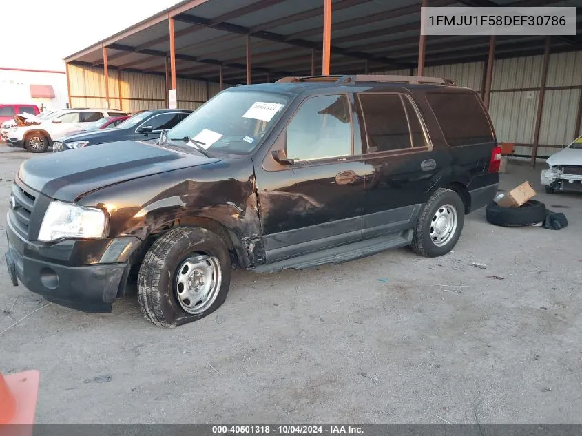 2013 Ford Expedition Xl VIN: 1FMJU1F58DEF30786 Lot: 40501318