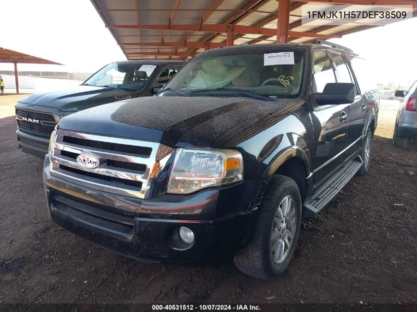 2013 Ford Expedition El Xlt/El King Ranch VIN: 1FMJK1H57DEF38509 Lot: 40531512