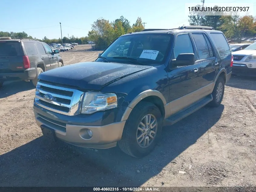 2013 Ford Expedition Xlt VIN: 1FMJU1H52DEF07937 Lot: 40602315