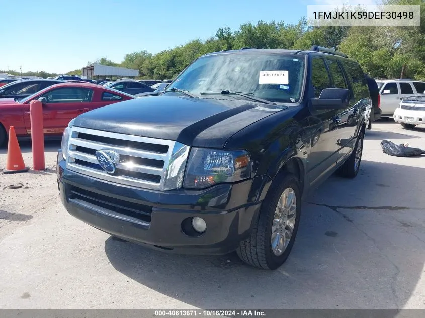 1FMJK1K59DEF30498 2013 Ford Expedition El Limited