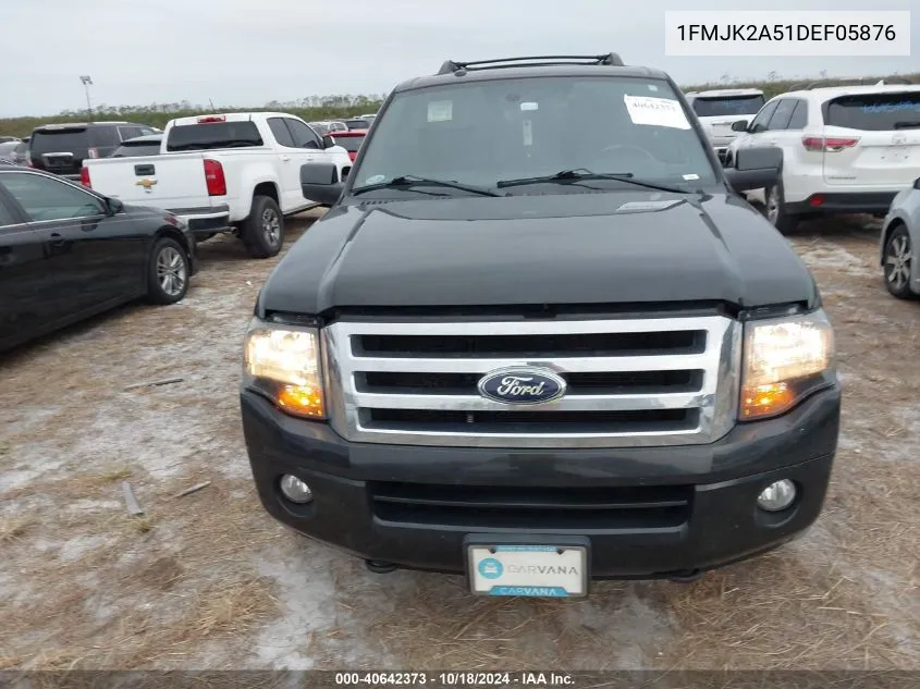 2013 Ford Expedition El Limited VIN: 1FMJK2A51DEF05876 Lot: 40642373