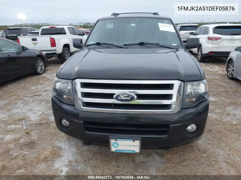 2013 Ford Expedition El Limited VIN: 1FMJK2A51DEF05876 Lot: 40642373