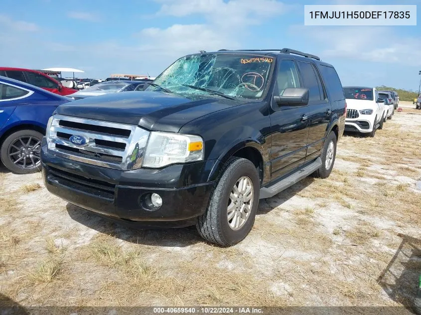 2013 Ford Expedition Xlt VIN: 1FMJU1H50DEF17835 Lot: 40659540