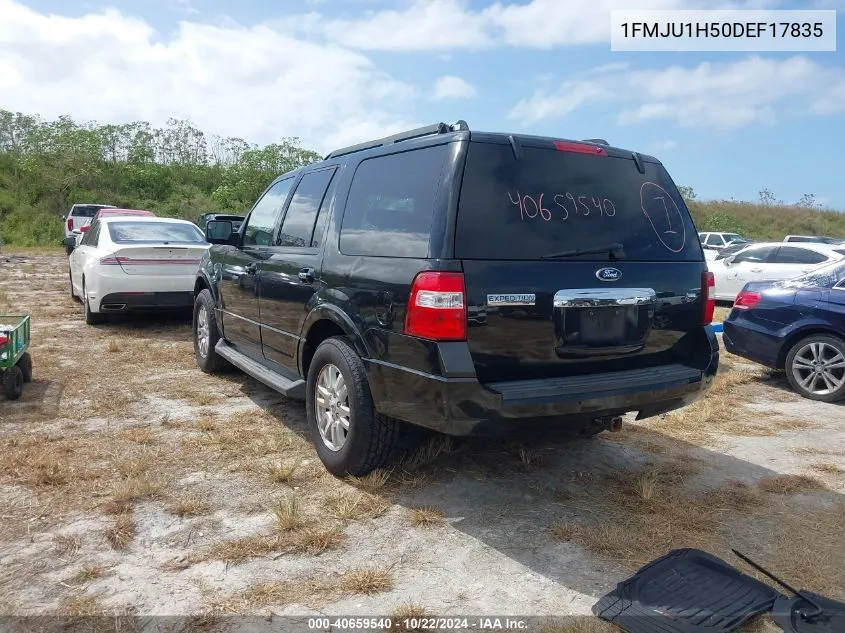 2013 Ford Expedition Xlt VIN: 1FMJU1H50DEF17835 Lot: 40659540