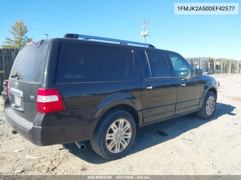 1FMJK2A50DEF42577 2013 Ford Expedition El Limited