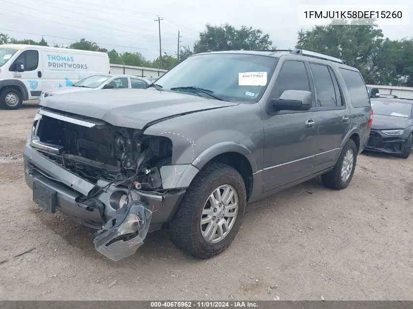 1FMJU1K58DEF15260 2013 Ford Expedition Limited