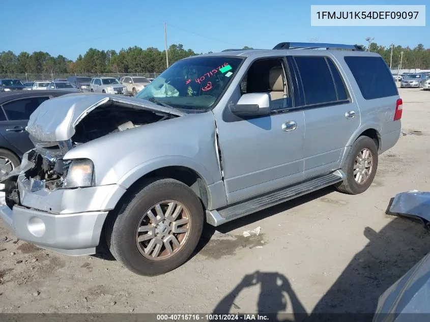 2013 Ford Expedition Limited VIN: 1FMJU1K54DEF09097 Lot: 40715716