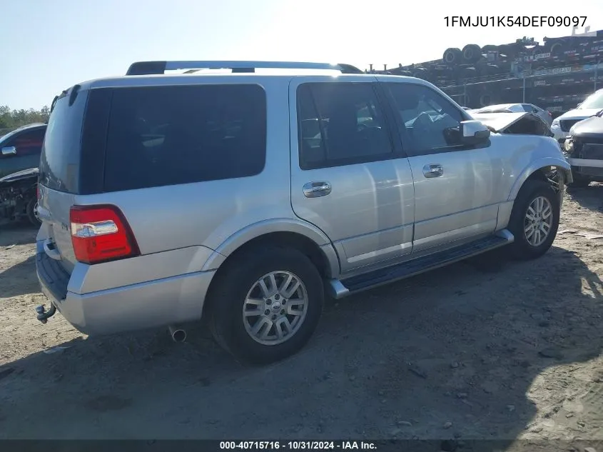 2013 Ford Expedition Limited VIN: 1FMJU1K54DEF09097 Lot: 40715716